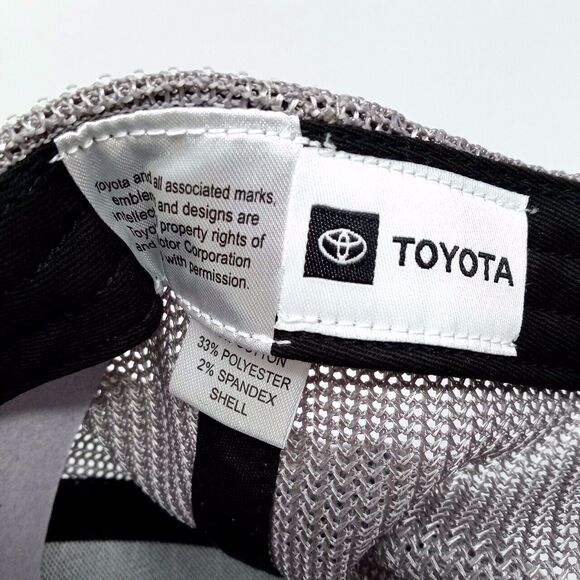 Toyota Racing TRD Embroidered Logo Adjustable Strapback Mesh Trucker Cap Hat - Picture 9 of 9